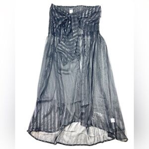 Women’s Black Mesh Venus Swimsuit Cover Up Size Medium